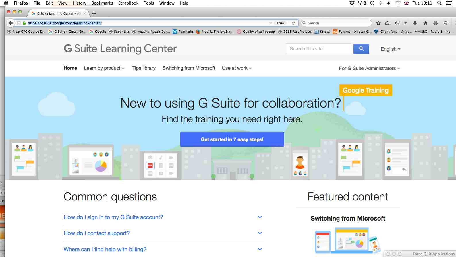 GSuite Learning Centre